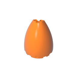 Cono medio 6 x 3 x 6 (paraboloide elíptico)-MyGobricksEs