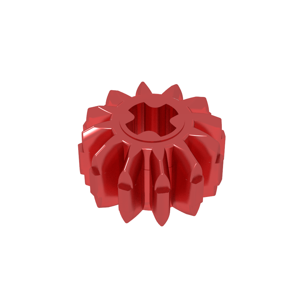 Technic Gear 12 dientes doble bisel-MyGobricksEs