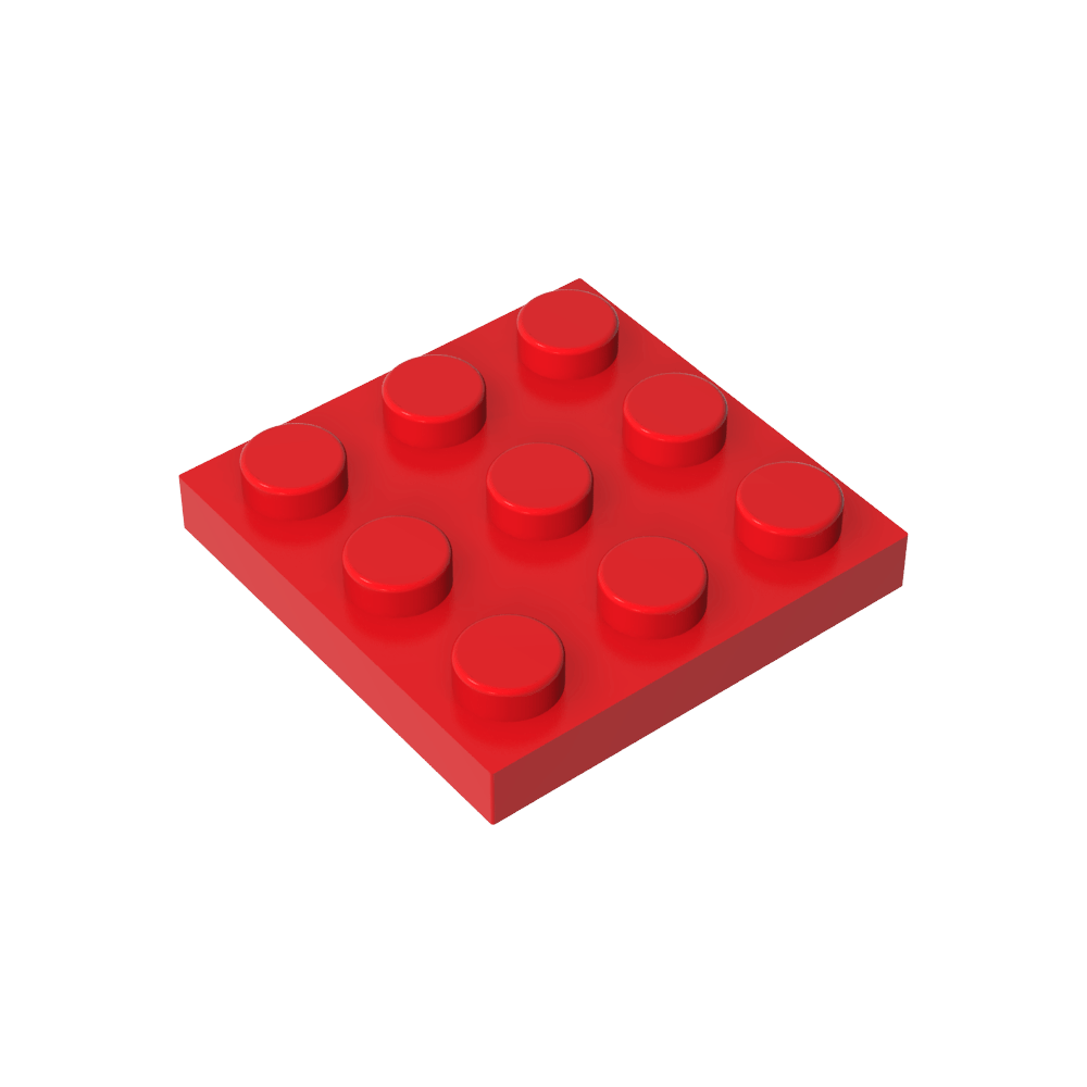 Placa 3 x 3-MyGobricksEs