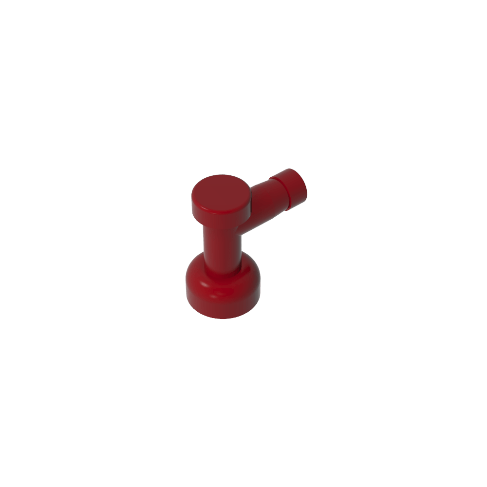 Grifo 1 x 1 con orificio en el pico-MyGobricksEs