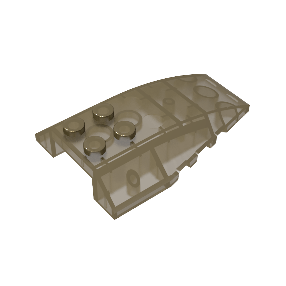 Cuña curva 6 x 4 triple-MyGobricksEs