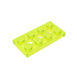 Placa técnica 2 x 4 [3 agujeros]-MyGobricksEs