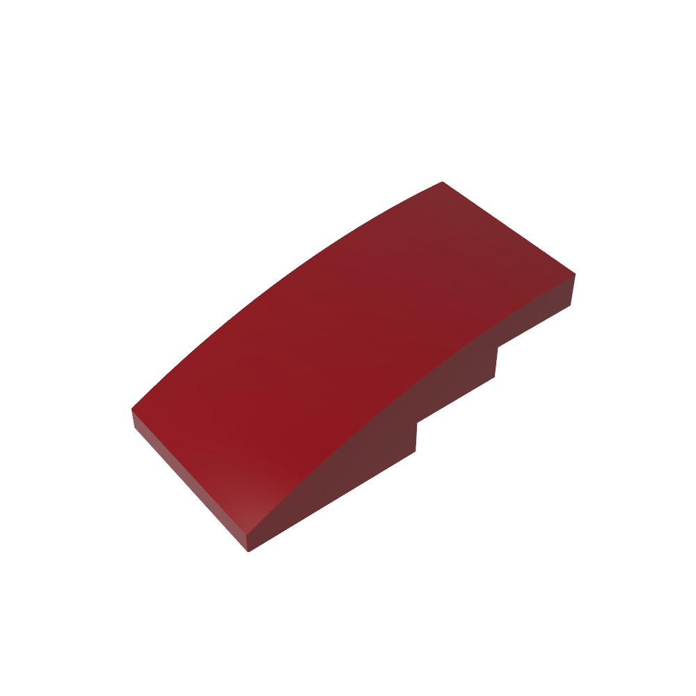 Pendiente curva 4 x 2 sin montantes-MyGobricksEs