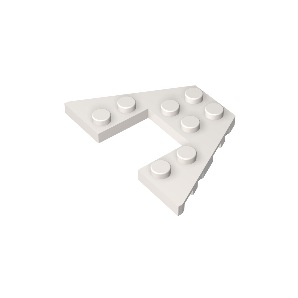 Placa de cuña 4 x 6-MyGobricksEs