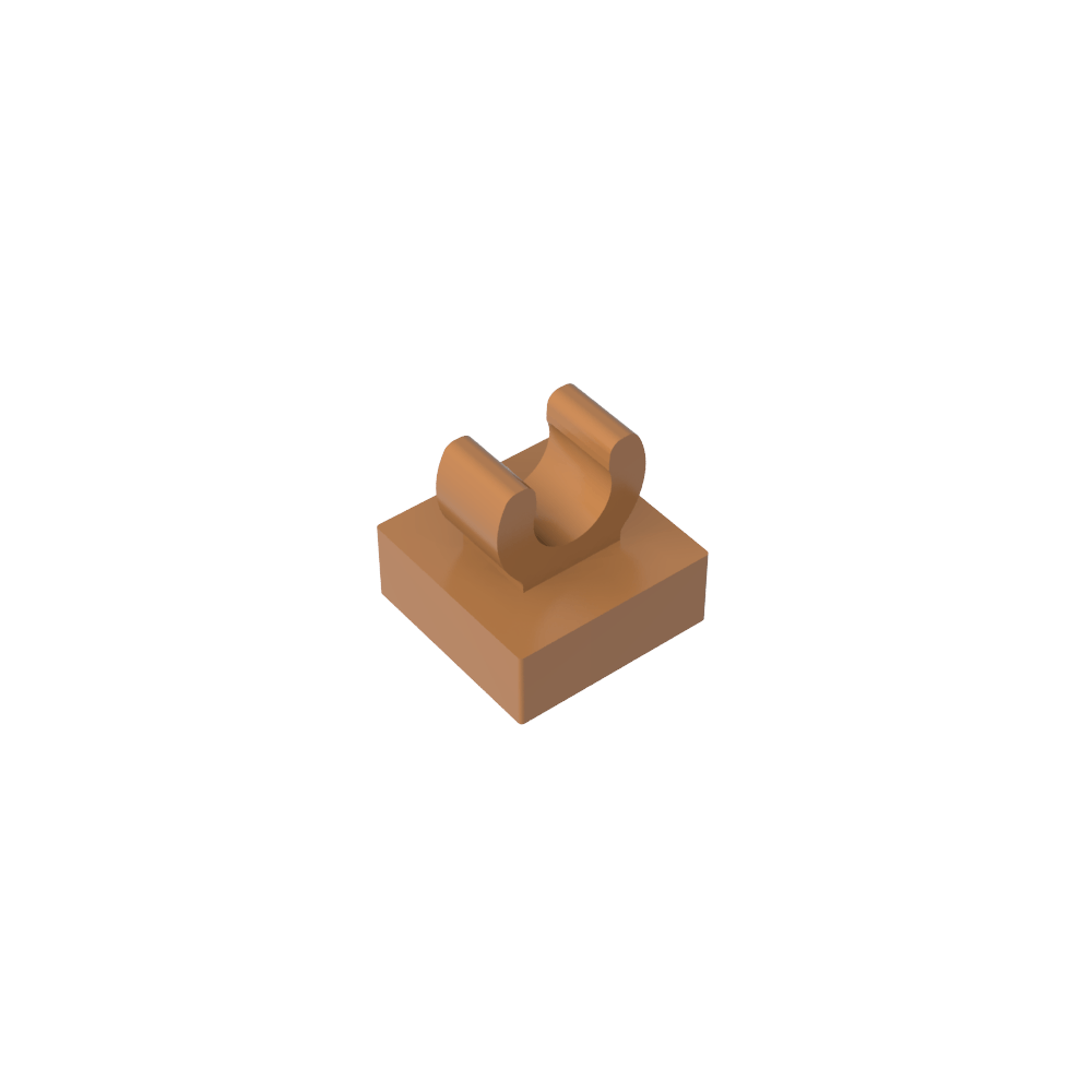 Azulejo Especial 1 x 1 con Clip con Bordes Redondeados-MyGobricksEs