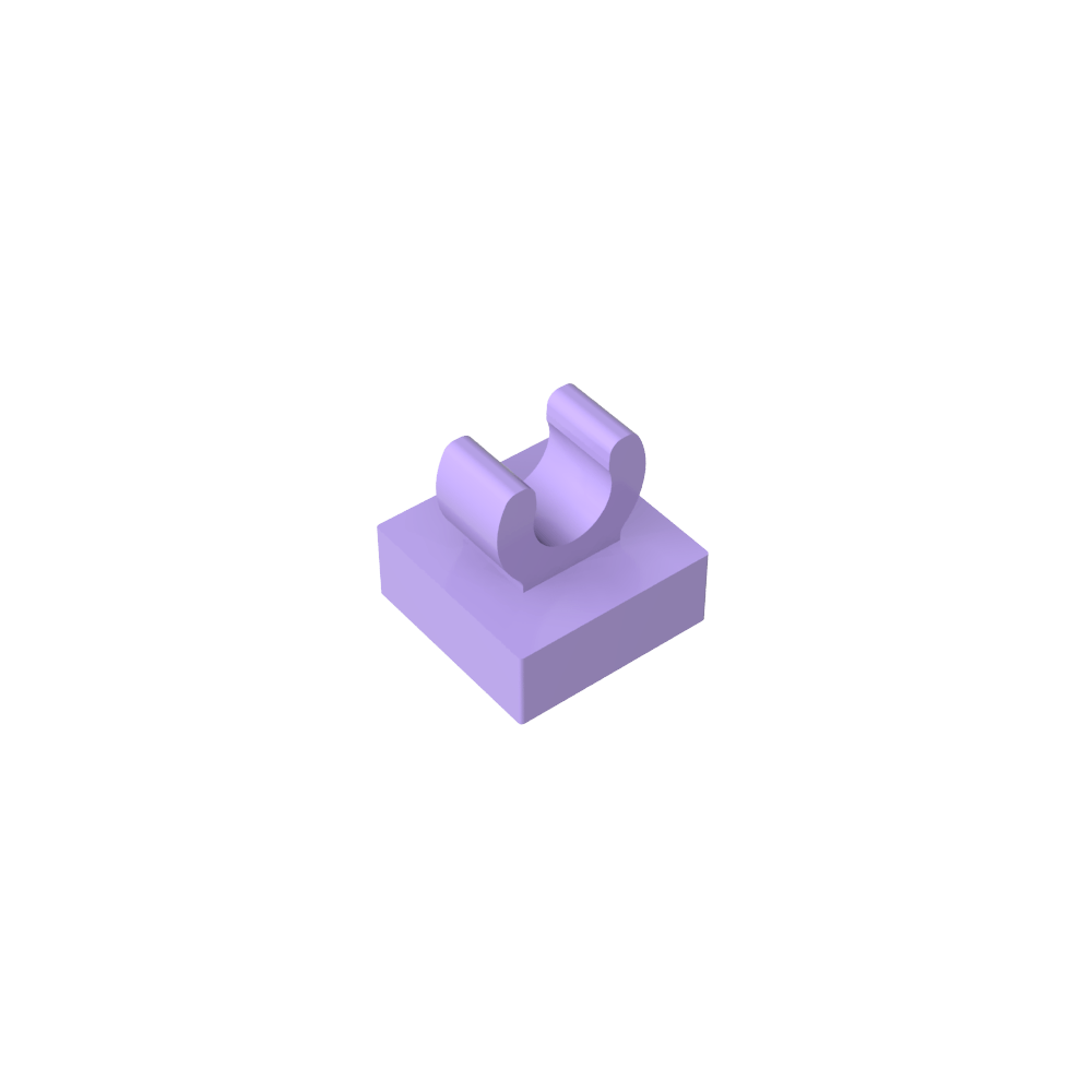 Azulejo Especial 1 x 1 con Clip con Bordes Redondeados-MyGobricksEs