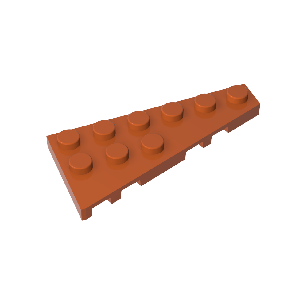 Placa de cuña 6 x 3 derecha-MyGobricksEs