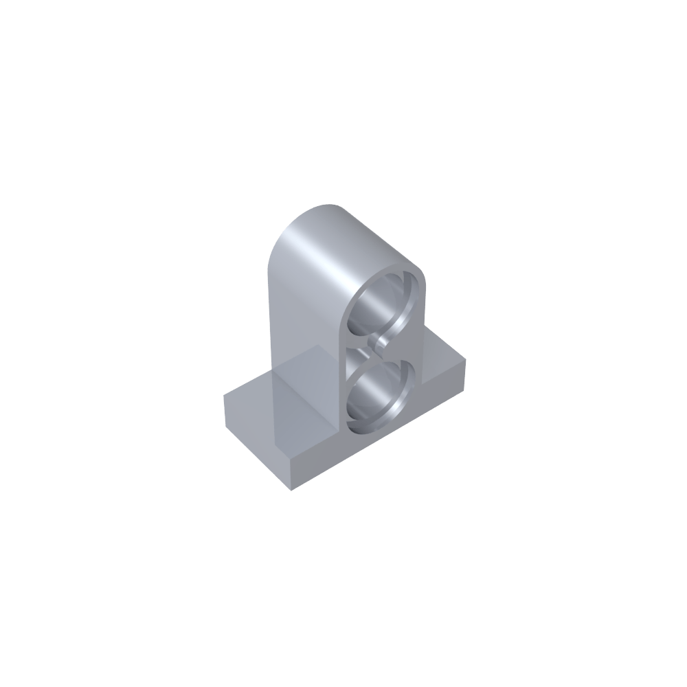 Placa de conector Technic Pin 1 x 2 x 1 2/3 [Dos orificios en la parte superior]-MyGobricksEs