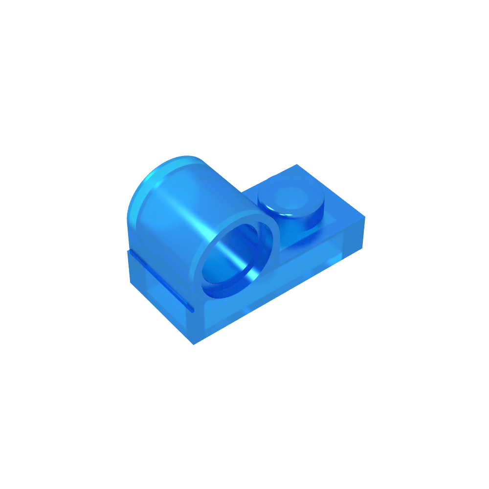Placa especial 1 x 2 con orificio para pasador en la parte superior-MyGobricksEs