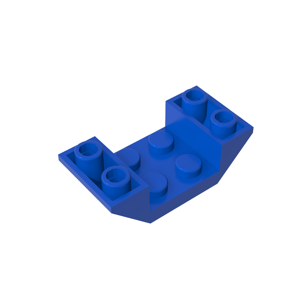 Pendiente Invertida 45° 4 x 2 Doble-MyGobricksEs