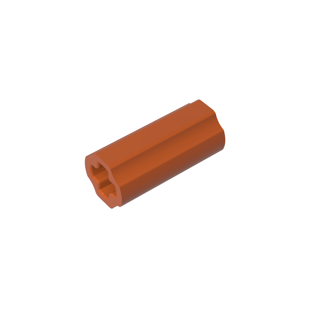 Conector de eje Technic liso [con orificio x + orientación]-MyGobricksEs