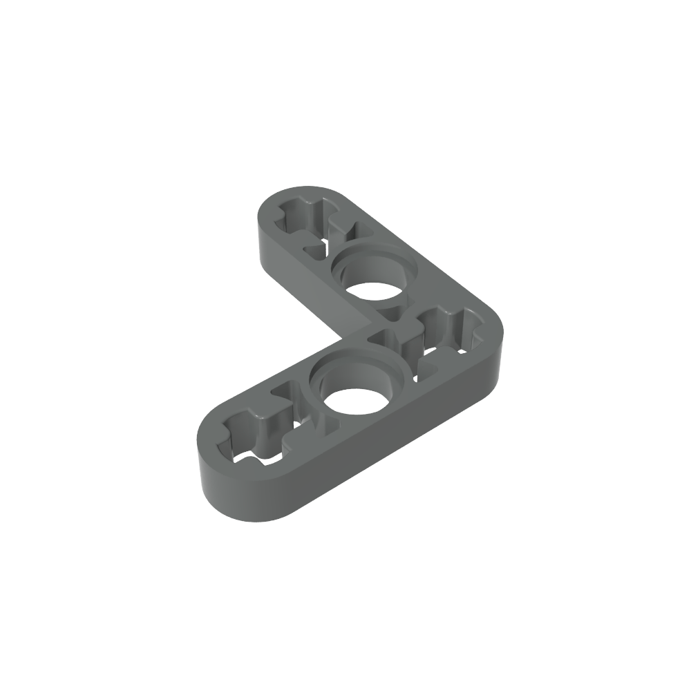 Viga técnica 3 x 3 en forma de L delgada-MyGobricksEs