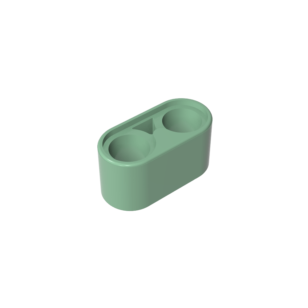 Viga técnica de 1 x 2 de espesor-MyGobricksEs