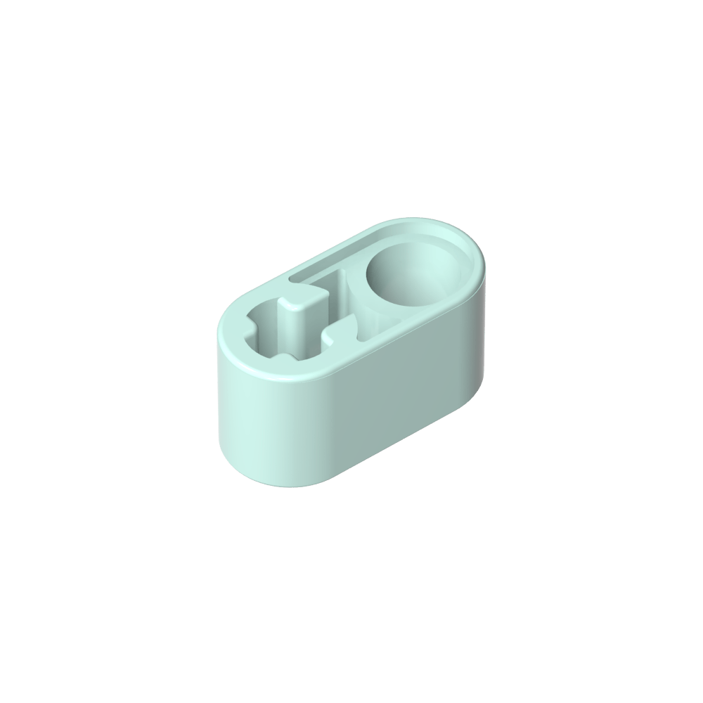 Viga Technic de 1 x 2 de Grosor con Orificio para Pasador y Orificio para Eje-MyGobricksEs