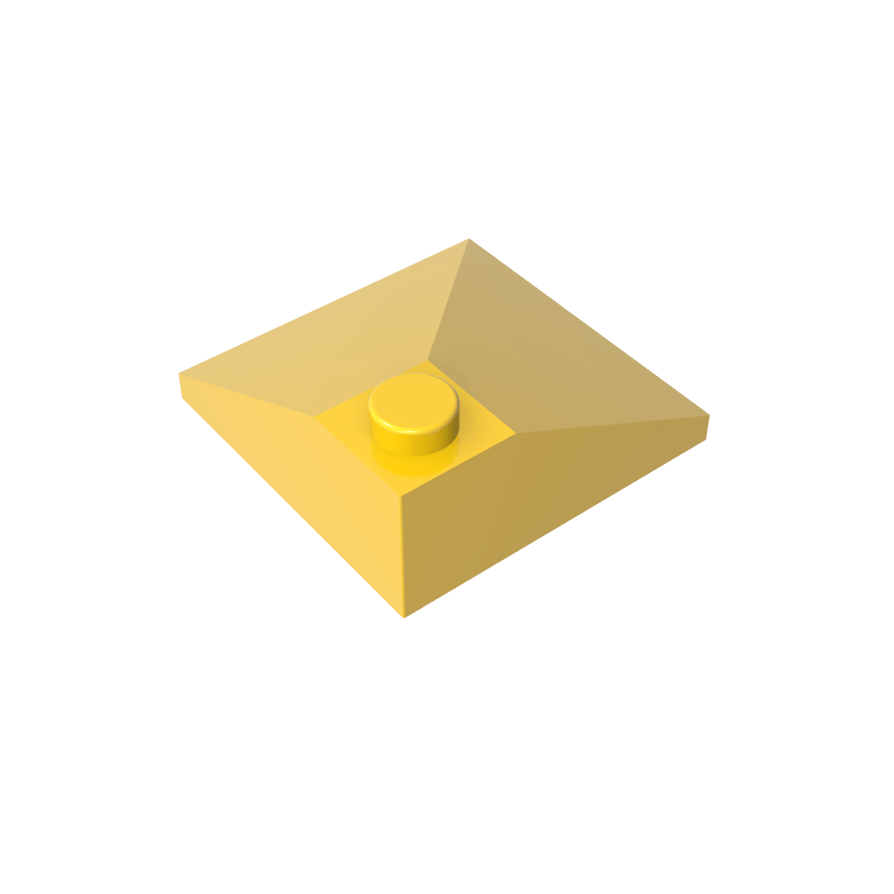 Pendiente 33° 3 x 3 Doble Convexa-MyGobricksEs