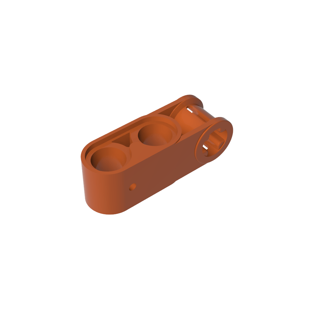 Conector de eje y pasador Technic perpendicular 3L con 2 orificios para pasadores-MyGobricksEs