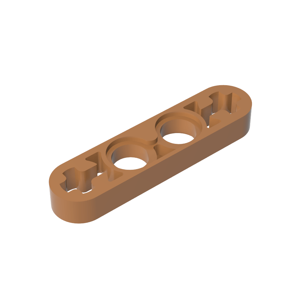 Viga técnica 1 x 4 delgada-MyGobricksEs