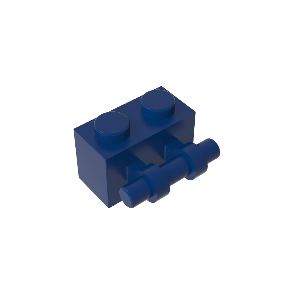 Ladrillo Especial 1 x 2 con Mango-MyGobricksEs