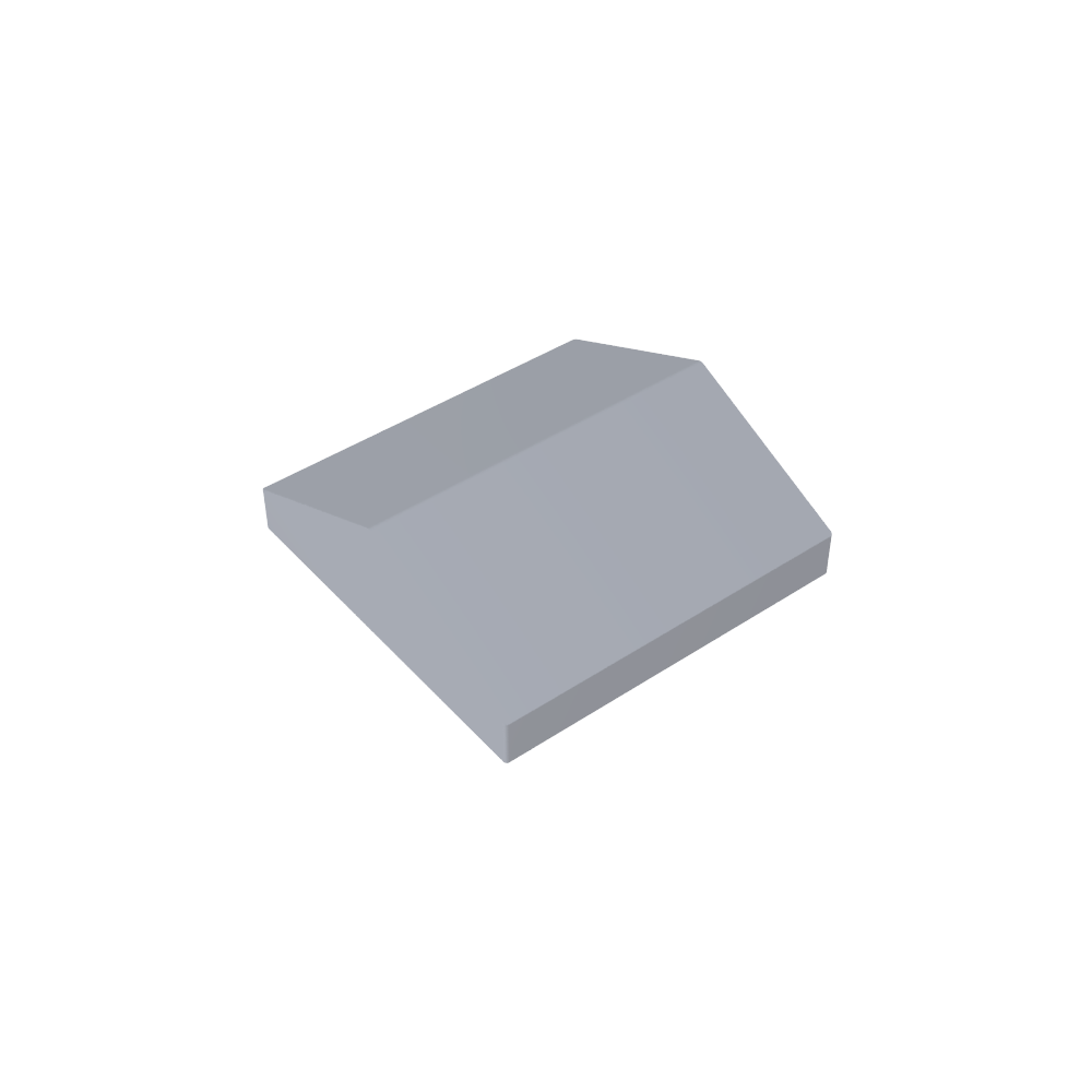Pendiente 33° 2 x 2 Doble-MyGobricksEs