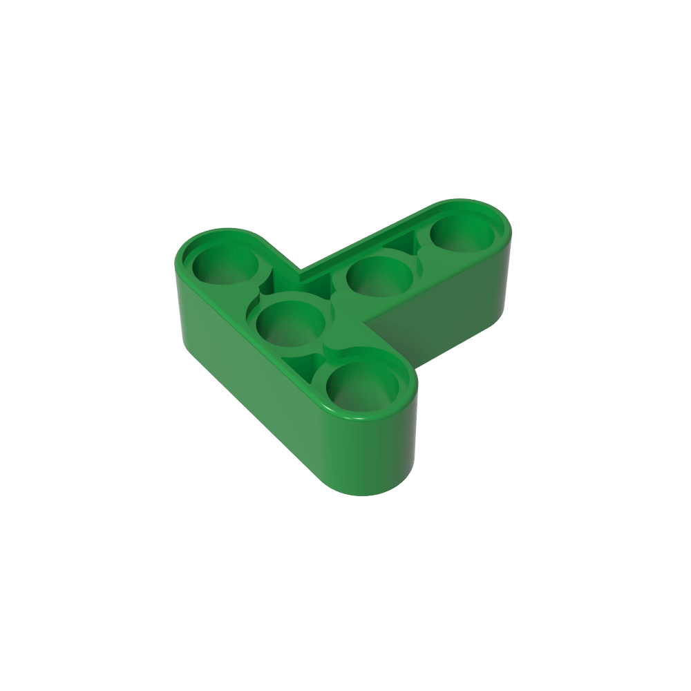 Viga técnica 3 x 3 en forma de T gruesa-MyGobricksEs