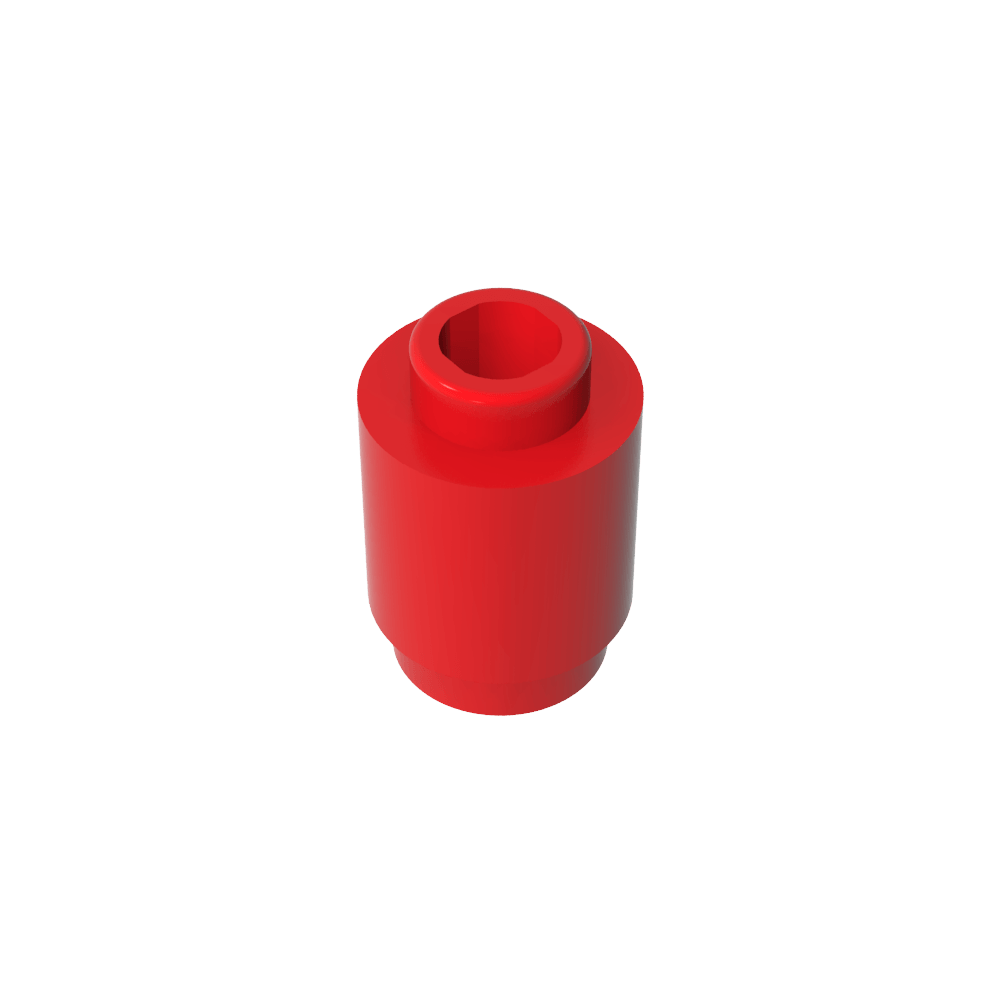 Ladrillo redondo 1 x 1 perno abierto-MyGobricksEs