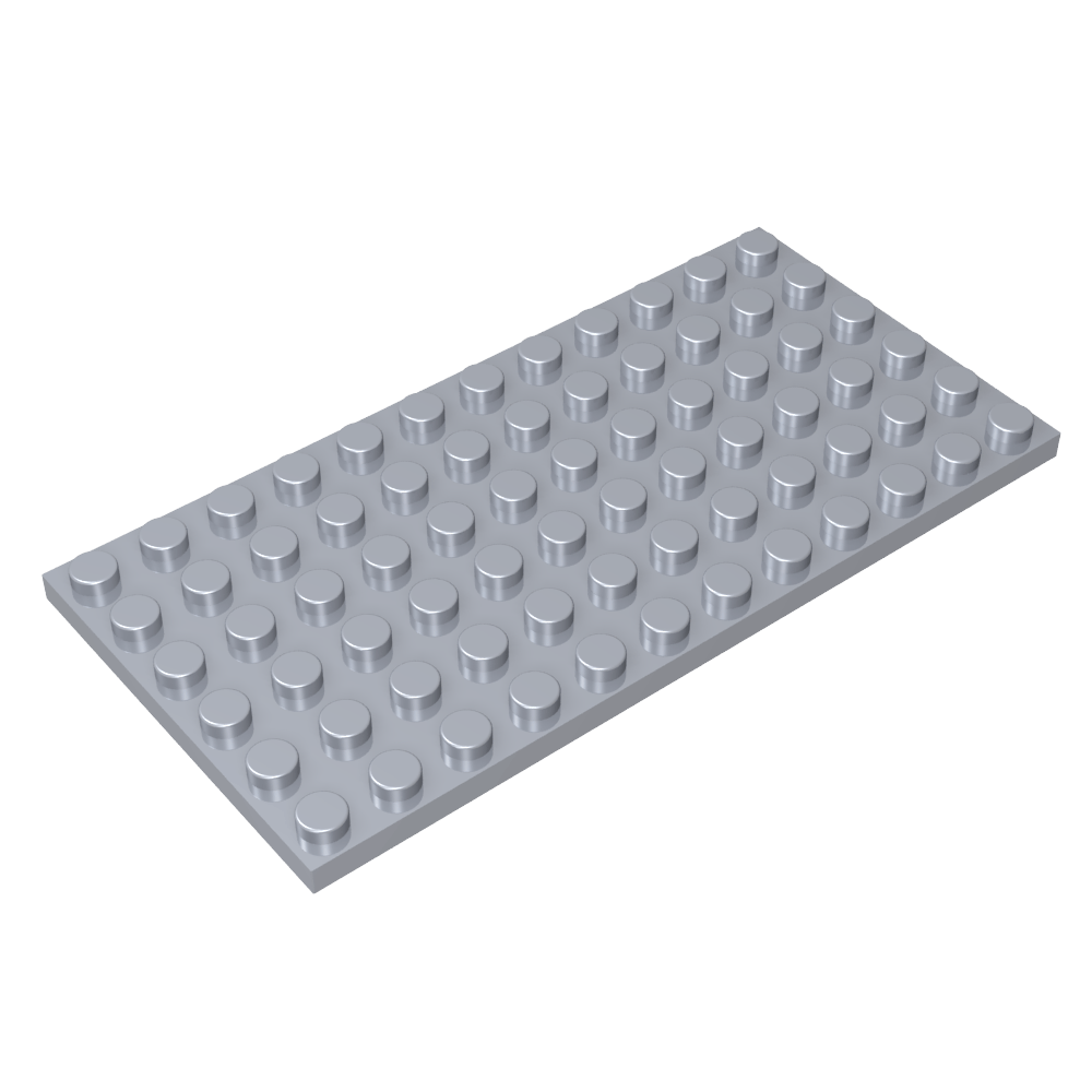 Placa 6 x 12-MyGobricksEs