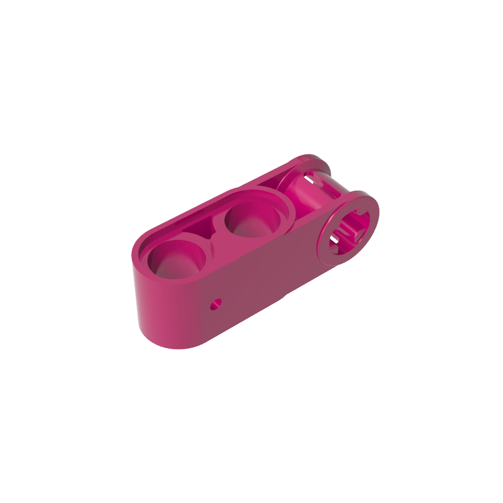 Conector de eje y pasador Technic perpendicular 3L con 2 orificios para pasadores-MyGobricksEs