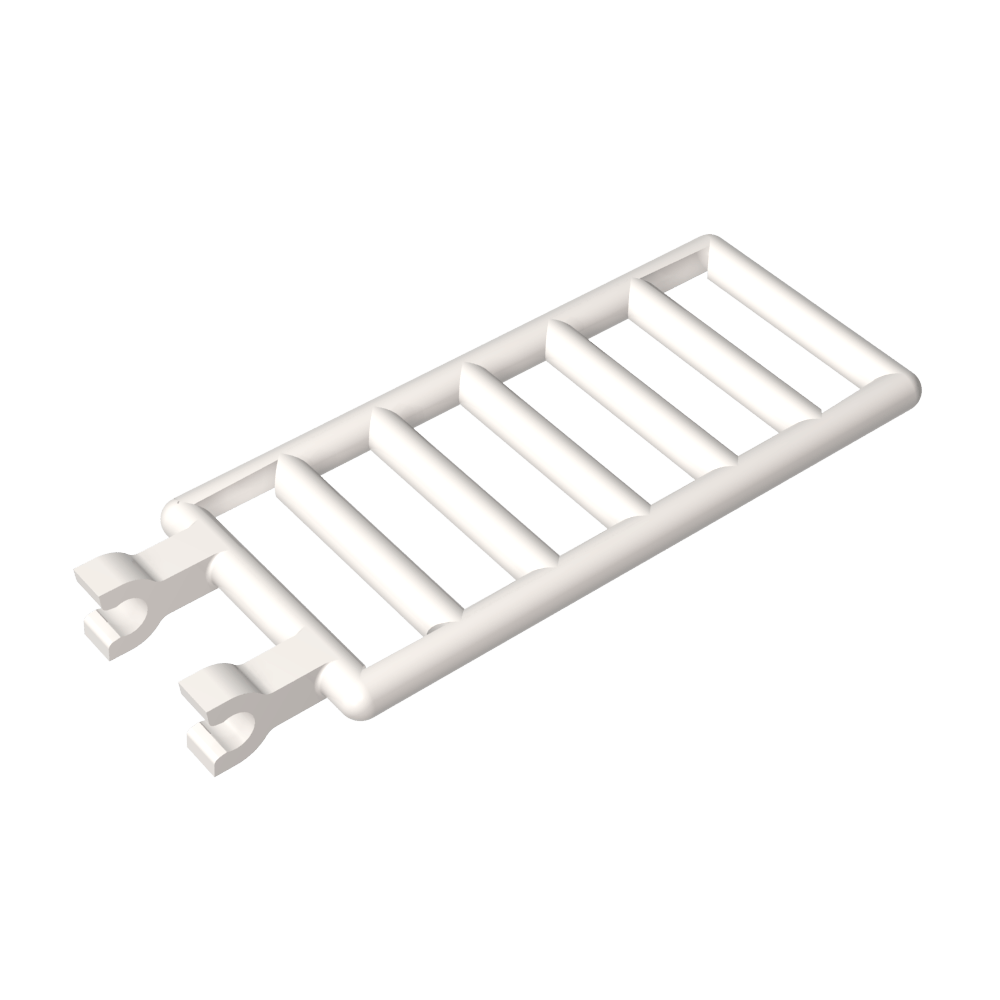 Barra 7 x 3 con clips dobles (escalera)-MyGobricksEs