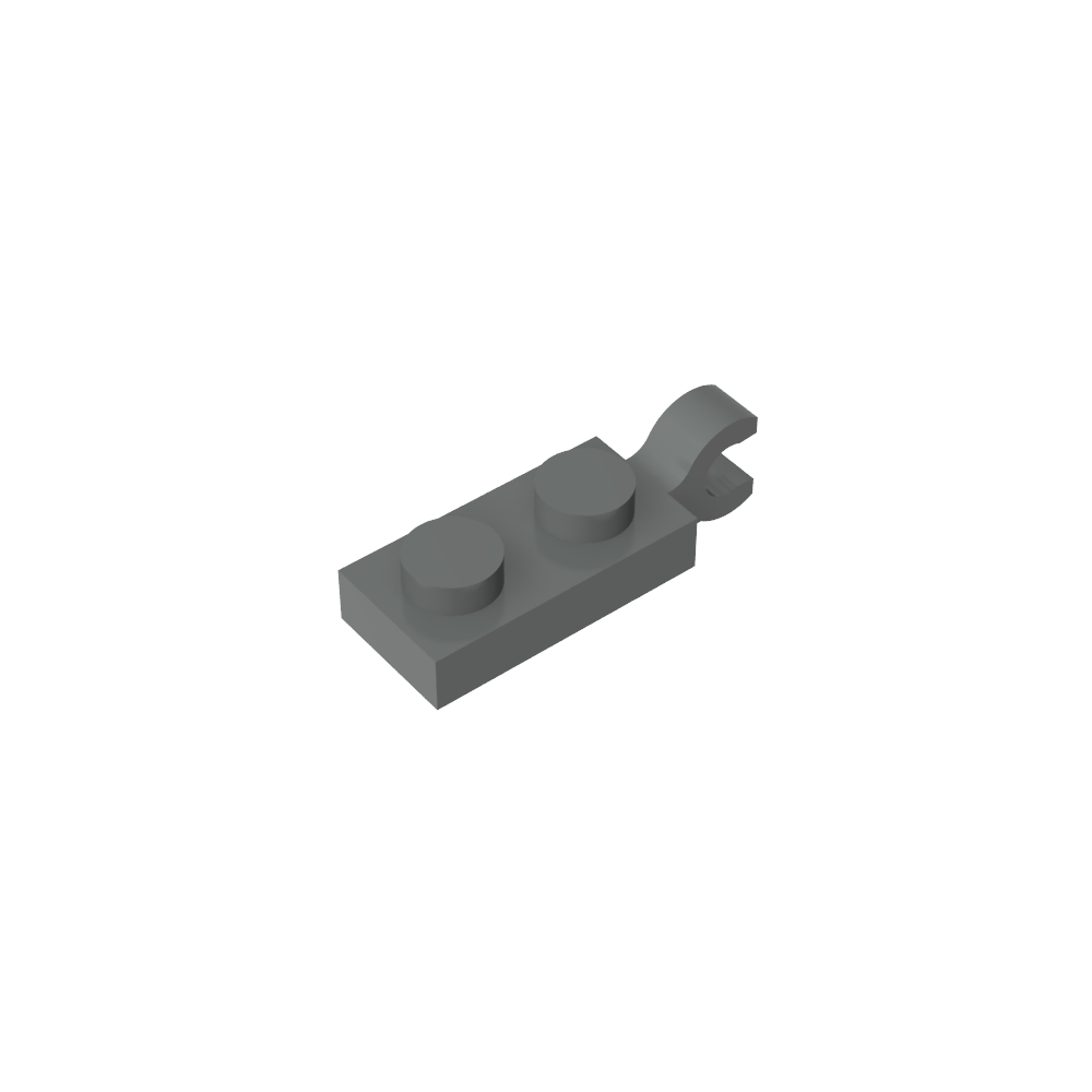 Placa Especial 1 x 2 con Clip Horizontal en el Extremo-MyGobricksEs