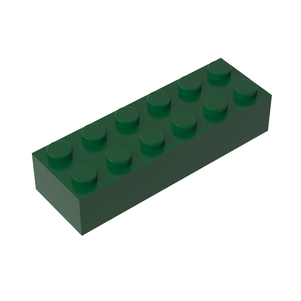 Ladrillo 2 x 6-MyGobricksEs