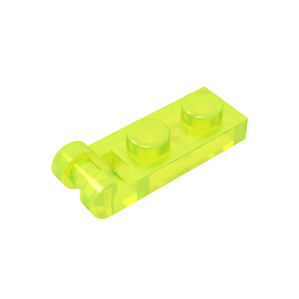 Placa Especial 1 x 2 con Asa en el Extremo [Extremos Cerrados]-MyGobricksEs