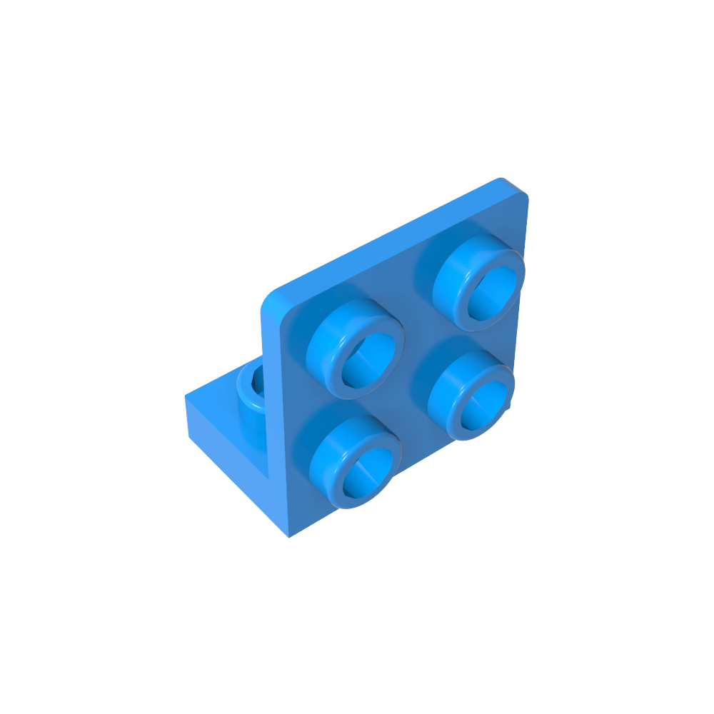 Soporte 1 x 2 - 2 x 2 Invertido-MyGobricksEs