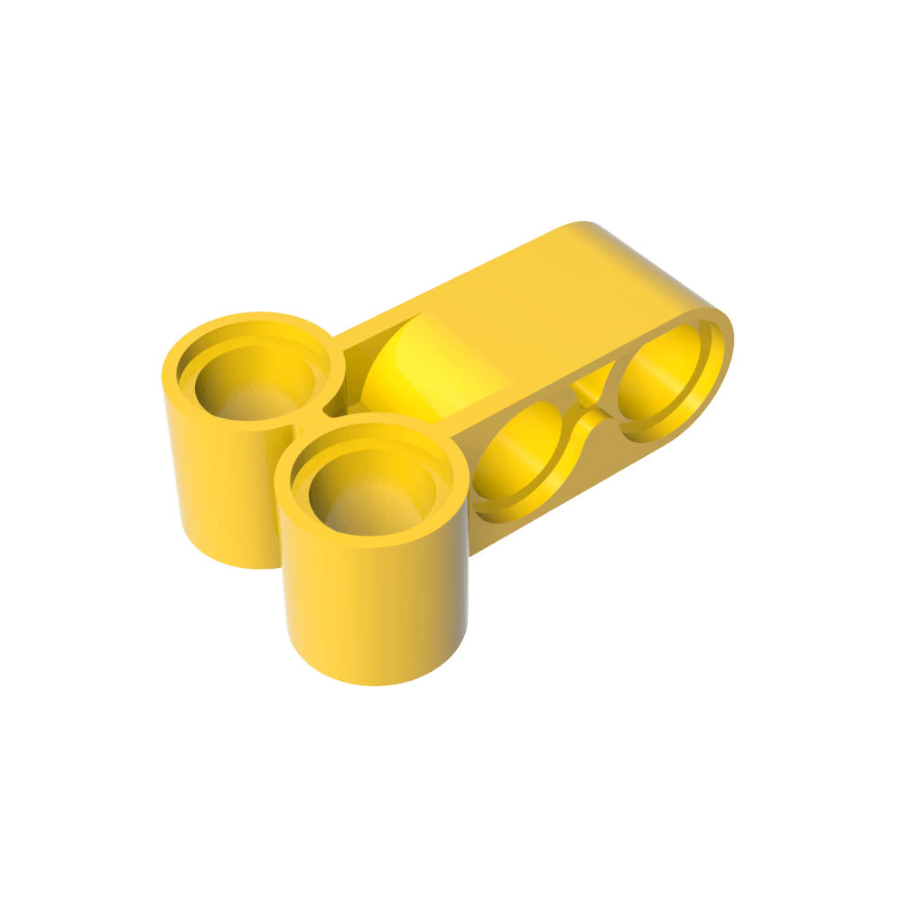 Conector de pin técnico perpendicular largo-MyGobricksEs