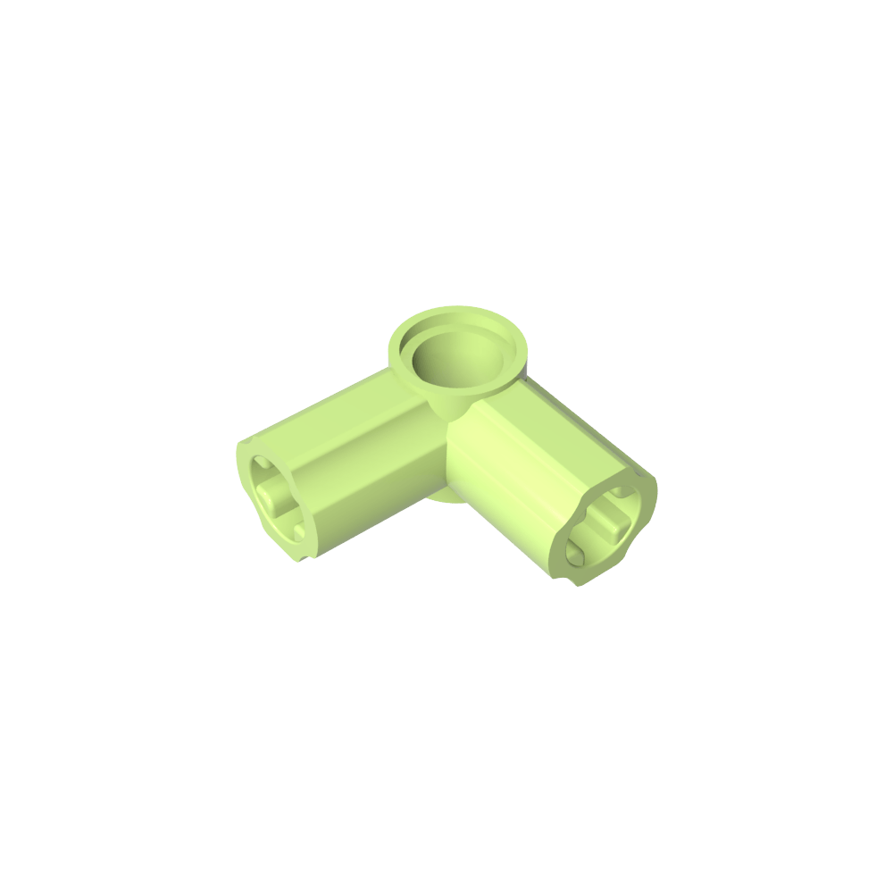 Conector de eje y pasador Technic en ángulo n.° 6 - 90°-MyGobricksEs
