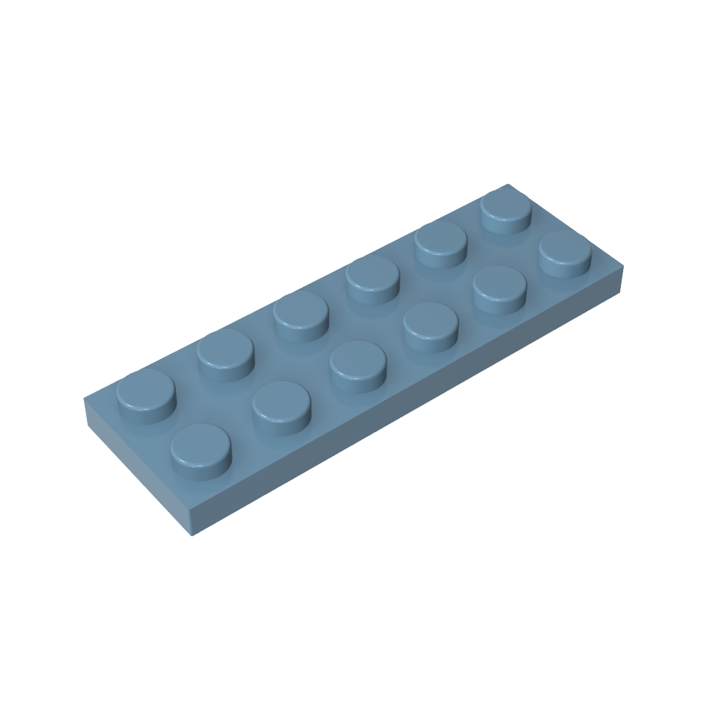 Placa 2 x 6-MyGobricksEs