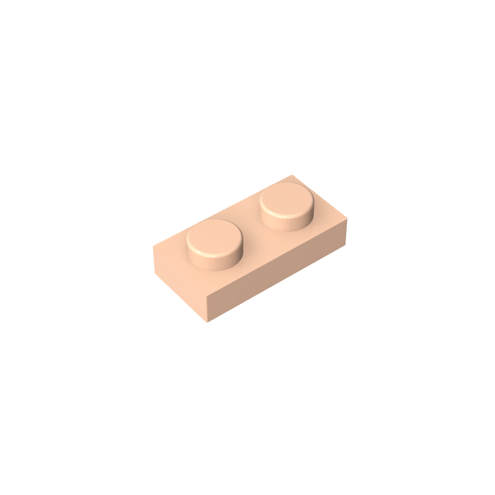 Placa 1 x 2-MyGobricksEs