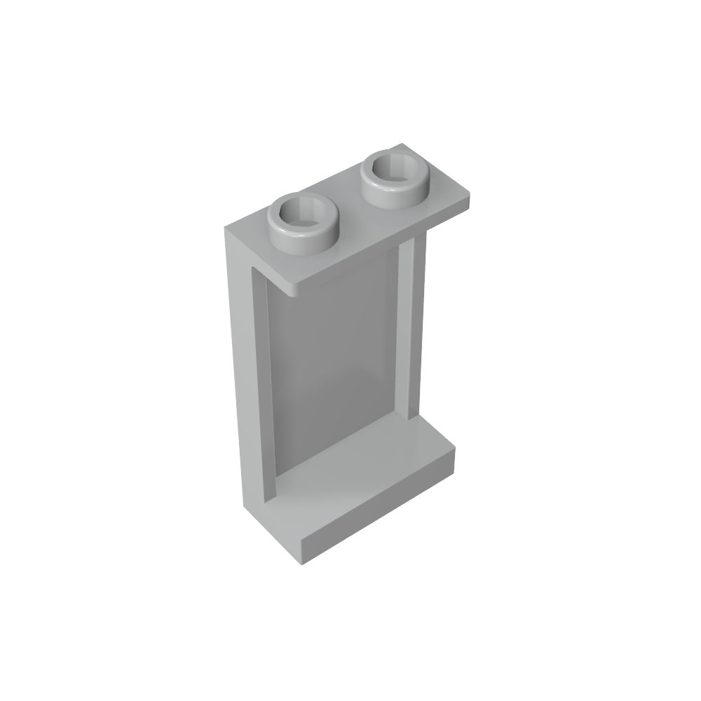 Panel 1 x 2 x 3 [Soportes laterales/Montantes huecos]-MyGobricksEs