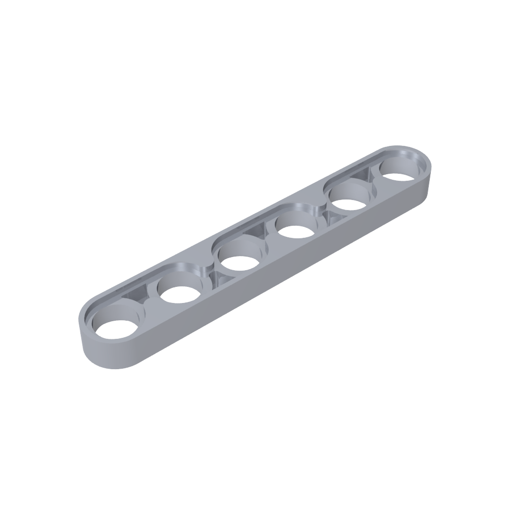 Viga técnica 1 x 6 delgada-MyGobricksEs