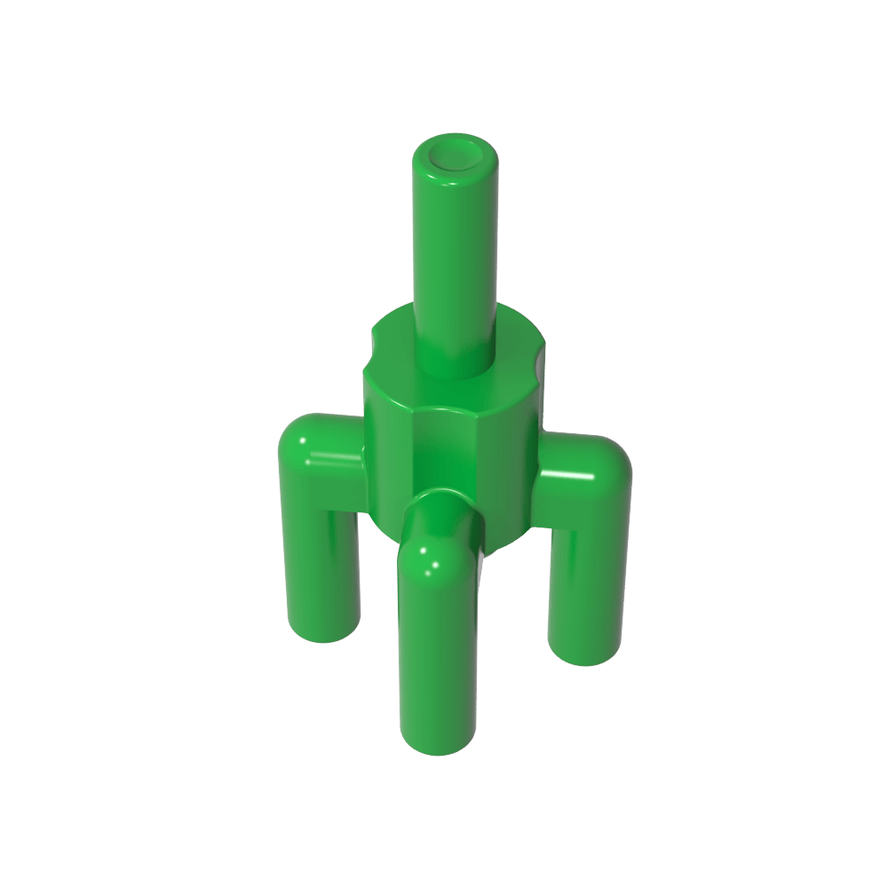Planta, Copa de palmera, 4 barras superiores, 1 barra inferior-MyGobricksEs
