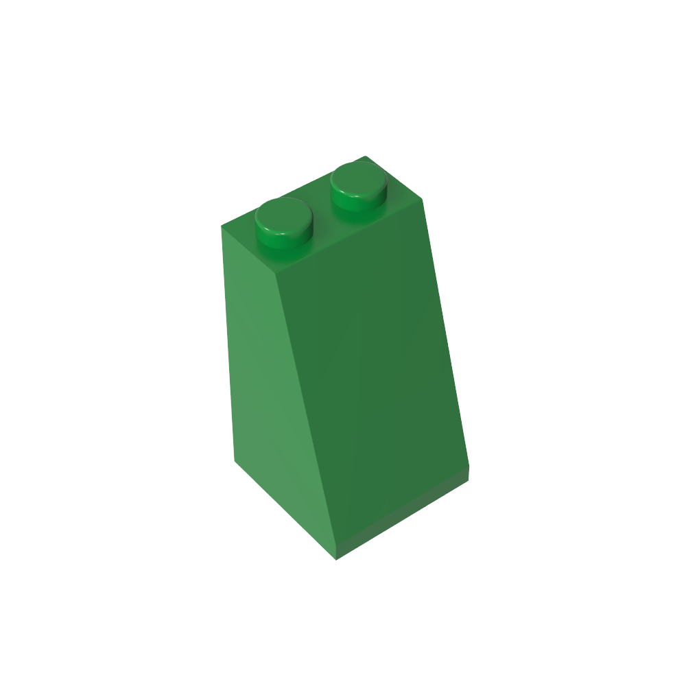 Pendiente 75° 2 x 2 x 3 [Montantes Huecos]-MyGobricksEs