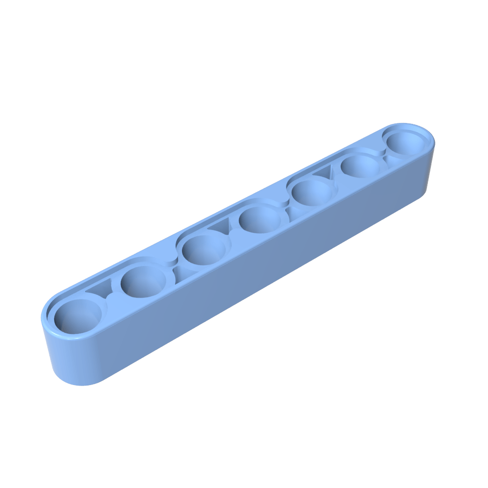 Viga técnica de 1 x 7 de espesor-MyGobricksEs