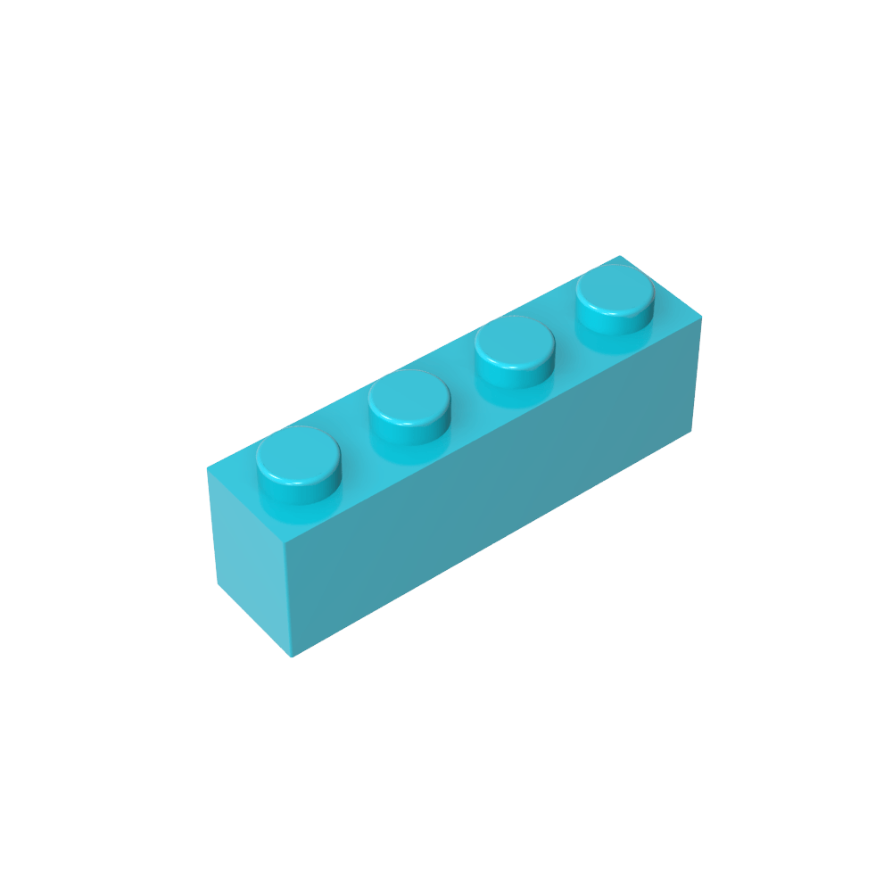 Ladrillo 1 x 4-MyGobricksEs