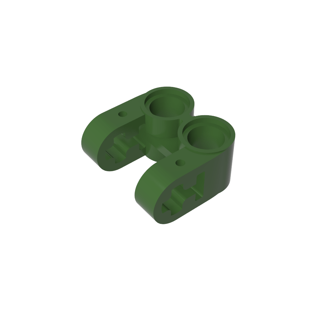 Conector de eje y pasador Technic, perpendicular, doble división-MyGobricksEs