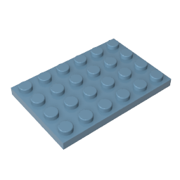 Placa 4 x 6-MyGobricksEs