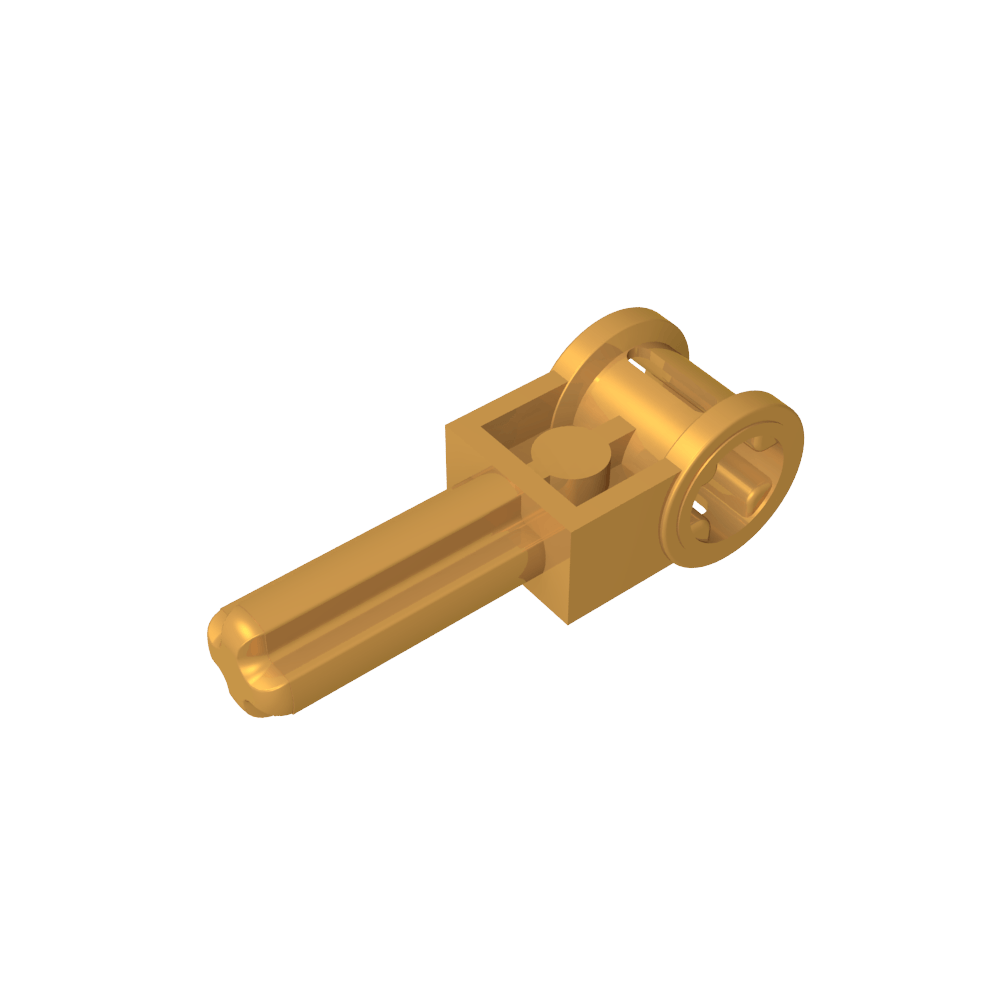 Eje Technic 1.5 con conector de eje perpendicular (mango de inversión de pértiga Technic)-MyGobricksEs