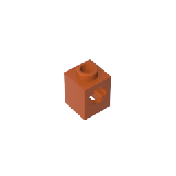 Technic Brick 1 x 1 con agujero para eje-MyGobricksEs