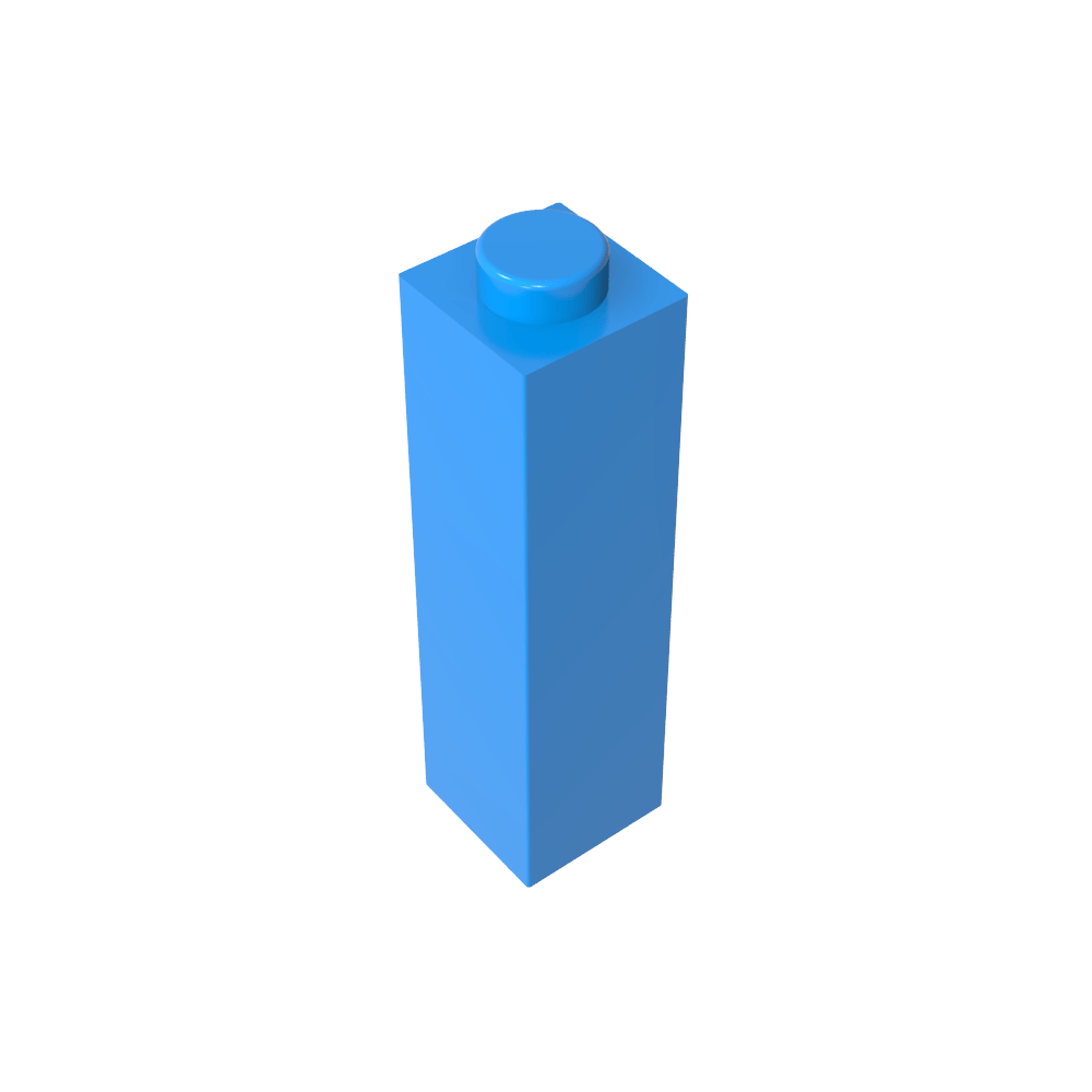 Ladrillo 1 x 1 x 3-MyGobricksEs