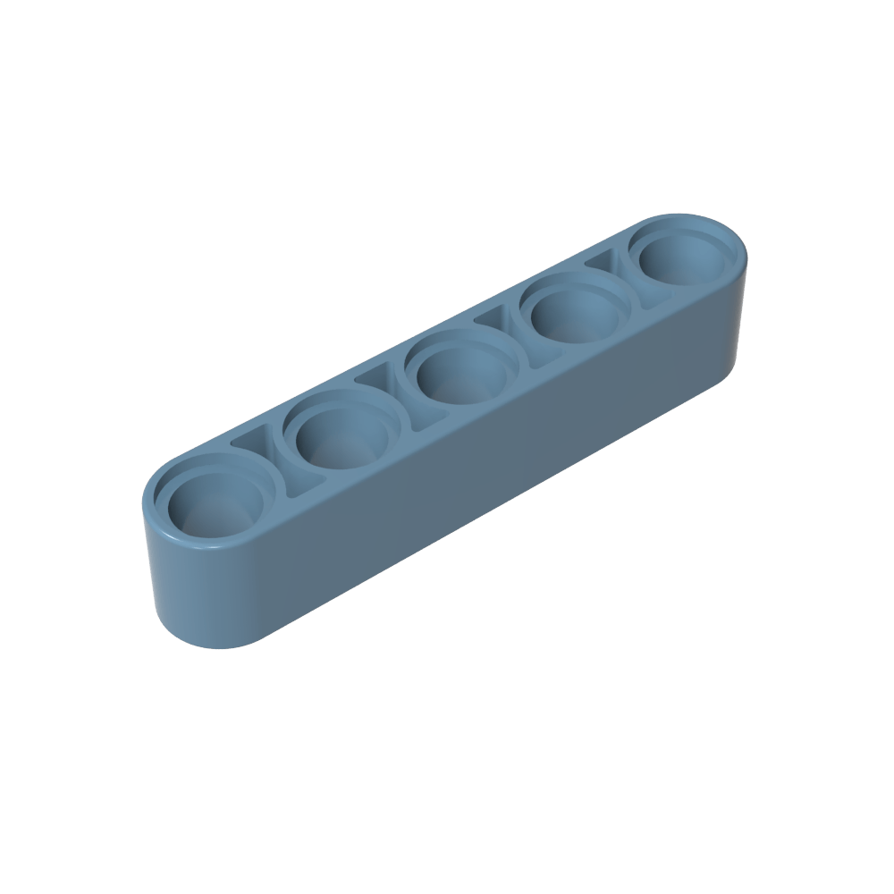 Viga técnica de 1 x 5 de espesor-MyGobricksEs