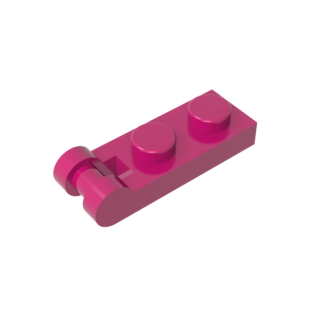 Placa Especial 1 x 2 con Asa en el Extremo [Extremos Cerrados]-MyGobricksEs