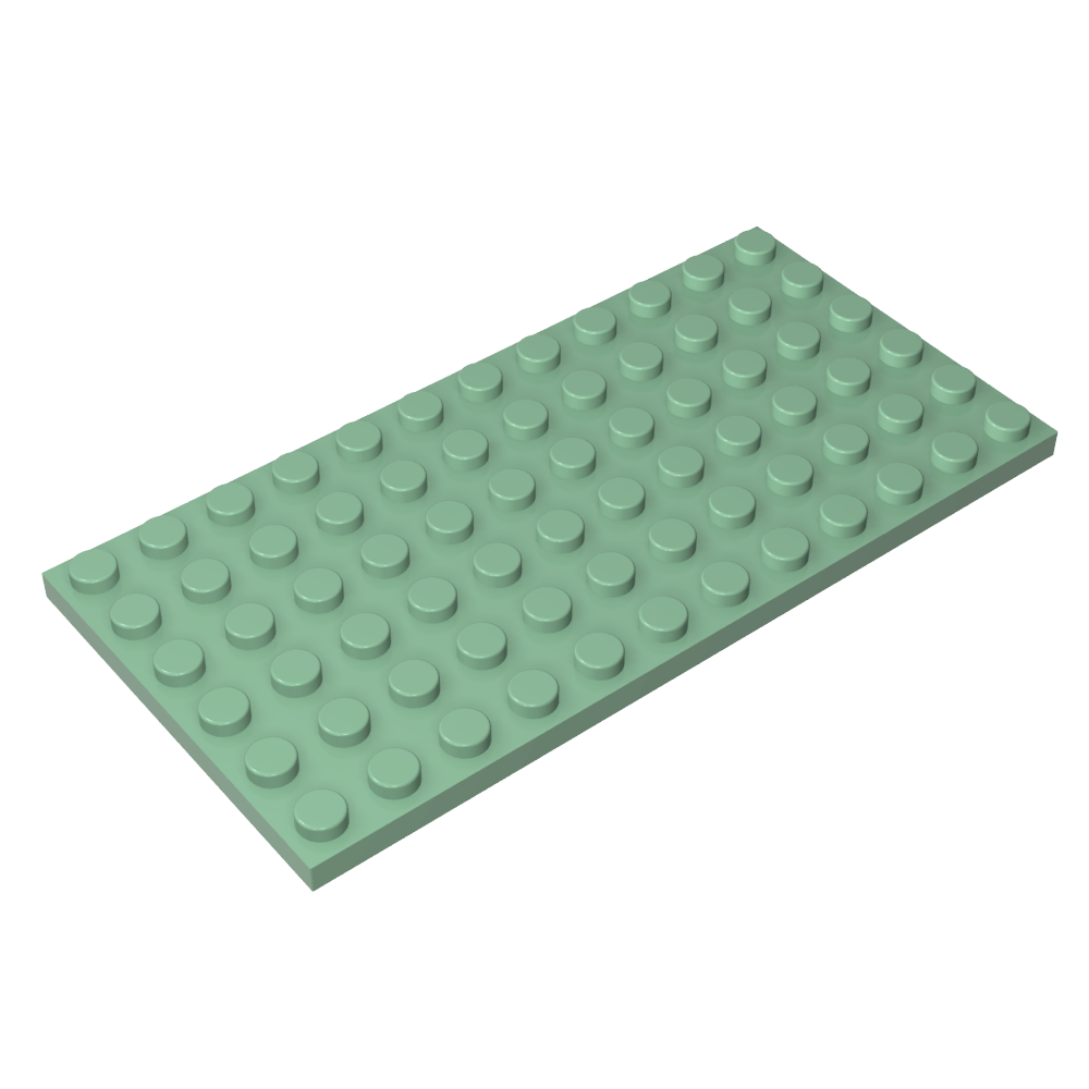 Placa 6 x 12-MyGobricksEs
